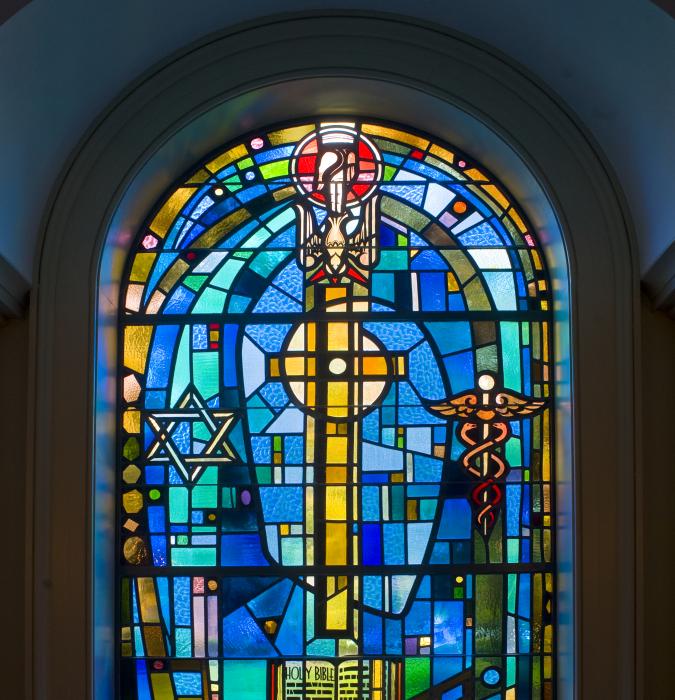Stained Glass Window at VBH